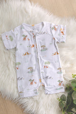 Load image into Gallery viewer, Bamboo Playsuit - Savanna