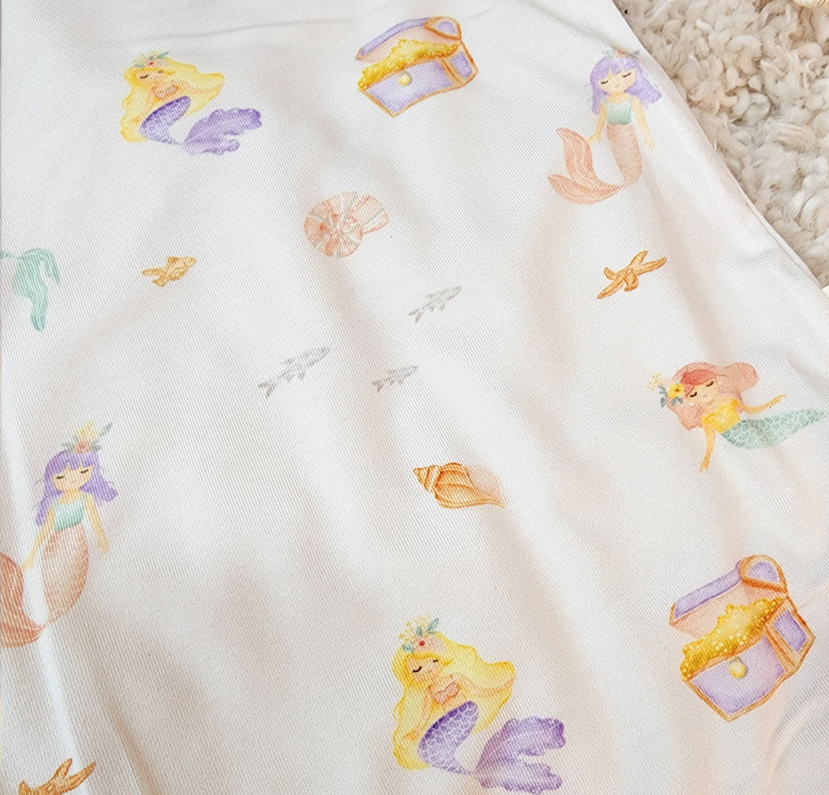 Bamboo Swaddle Mermaids Piperluna