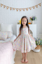 Load image into Gallery viewer, Bamboo Preppy Dress - Foliage
