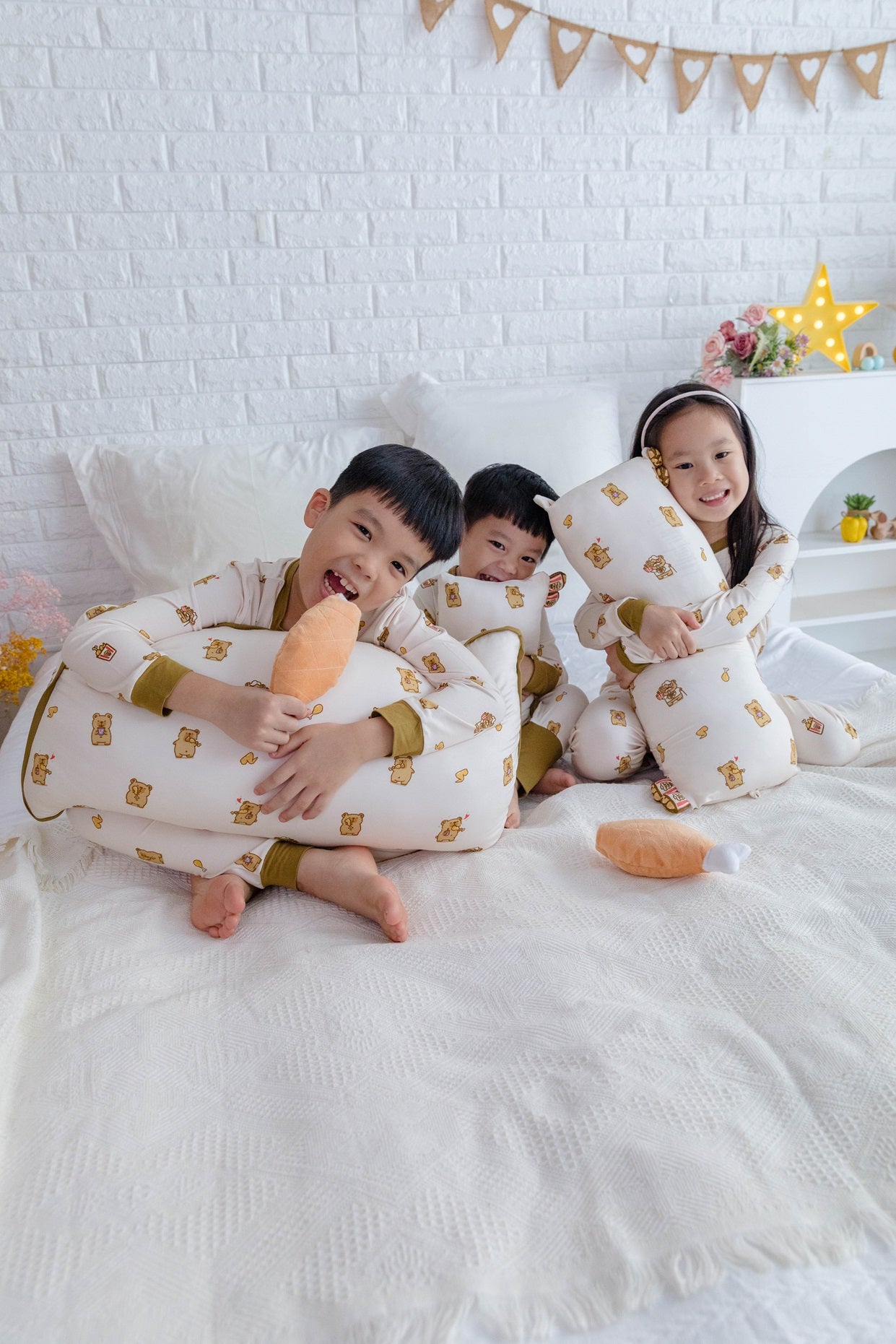 Bed Chick Pjs Kids Pyjamas Set Krispy Fried Chicken