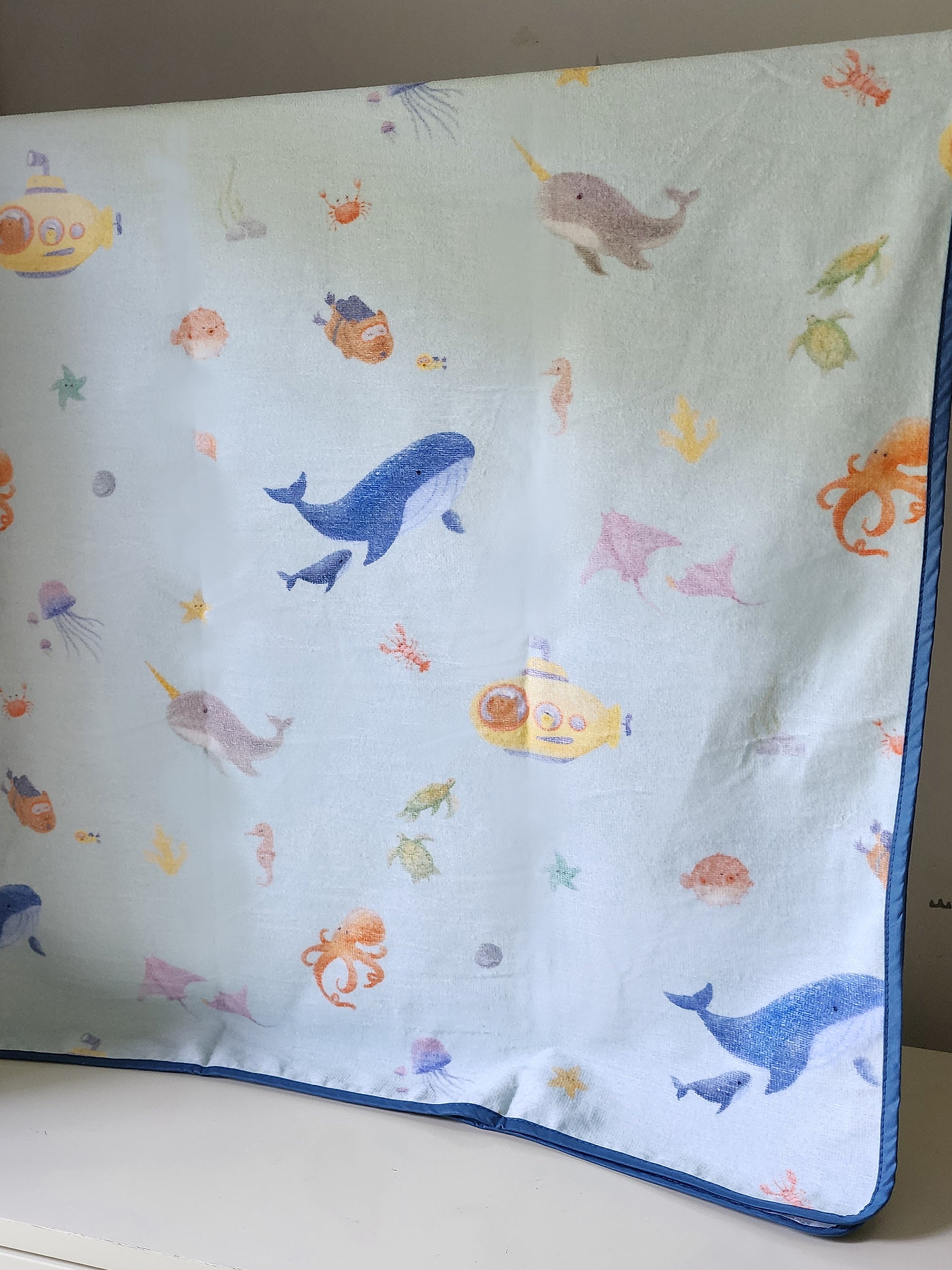 *PRE-ORDER* Organic Bath Towel - Ocean