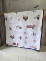 Load image into Gallery viewer, *PRE-ORDER* Organic Bath Towel - No Otter Place Like Home (2025)
