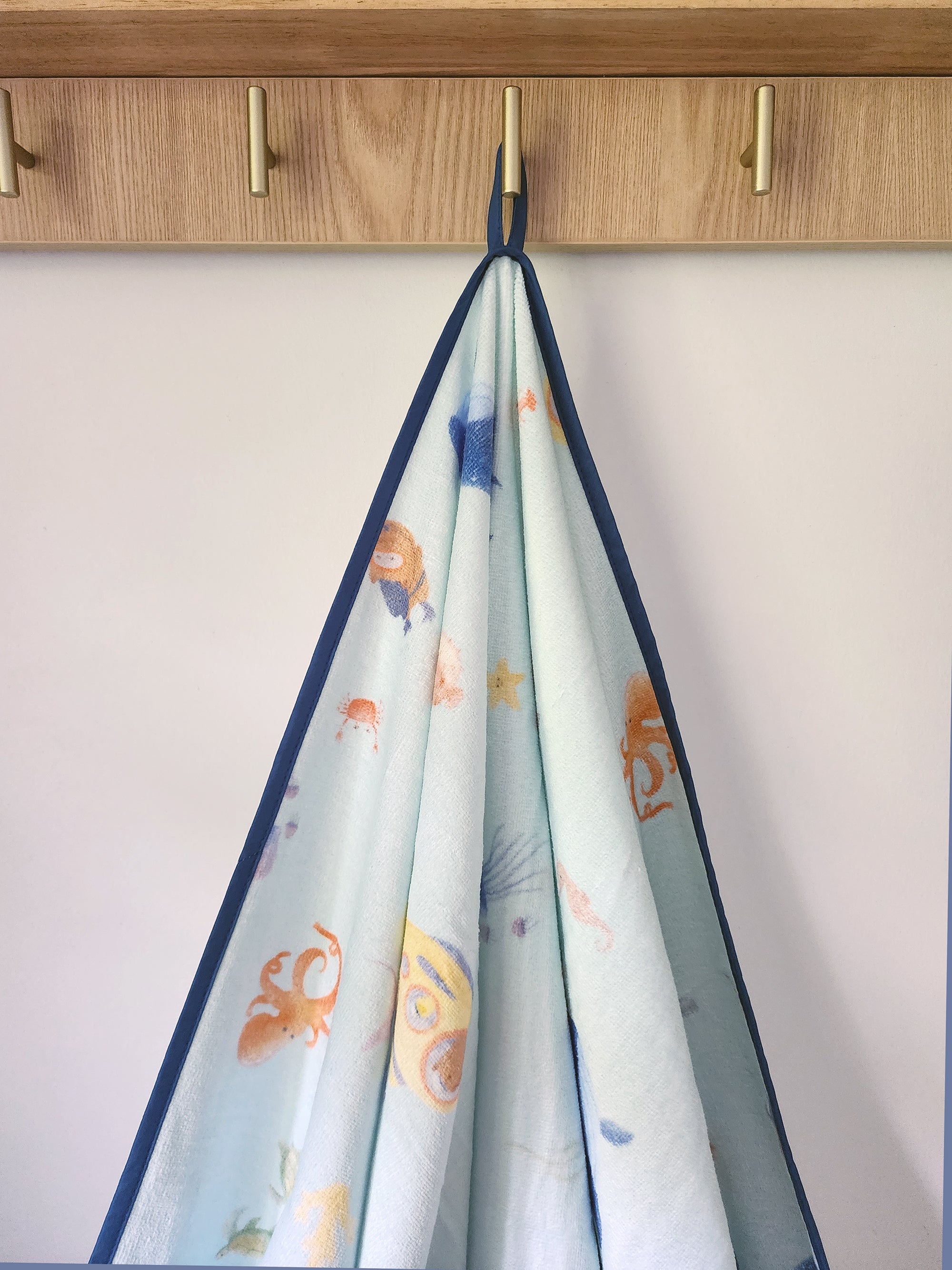 *PRE-ORDER* Organic Bath Towel - Ocean