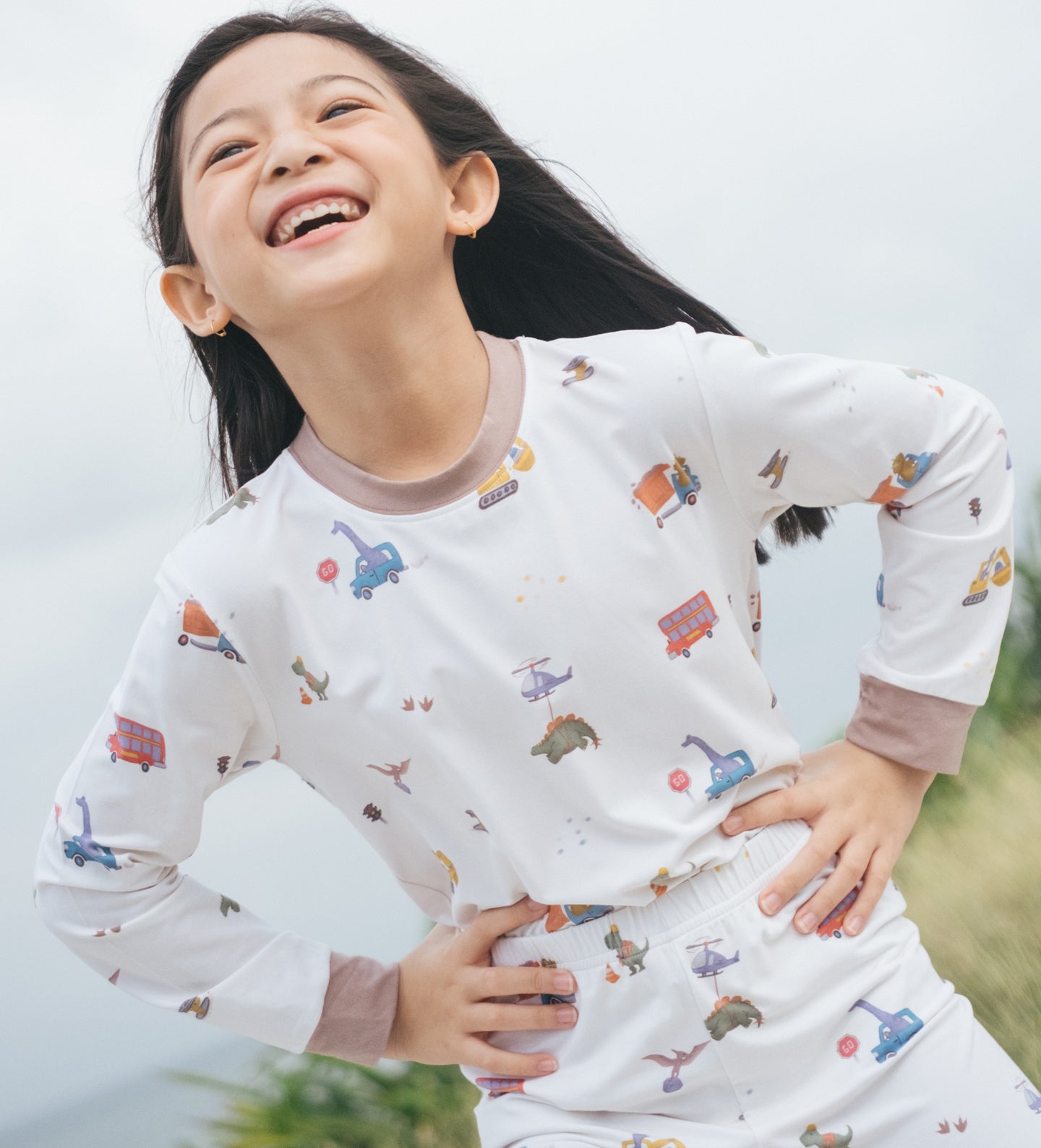 Toddler Pyjamas set - Dino Construction