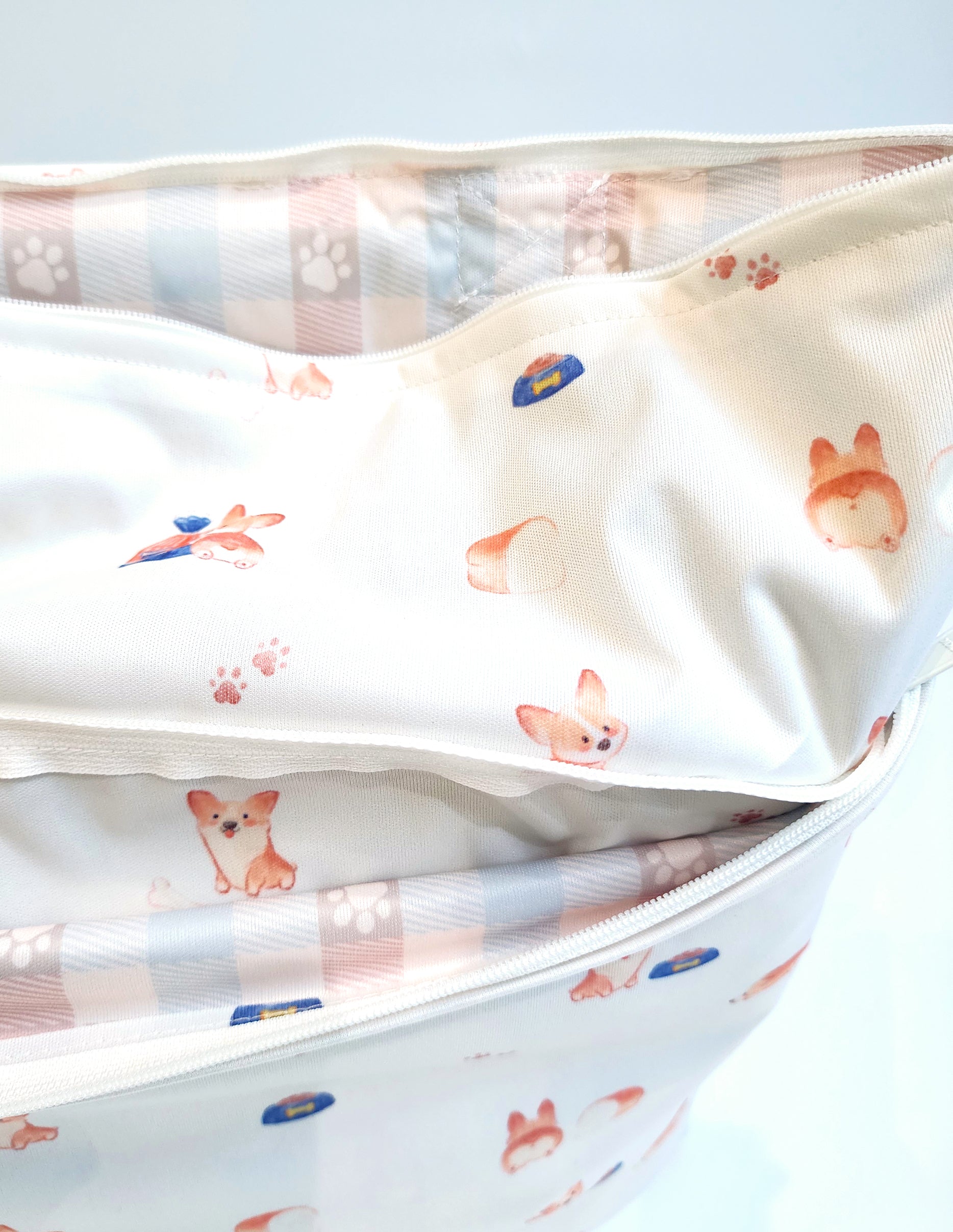 Convertible Wet Bag (Large) - Corgi