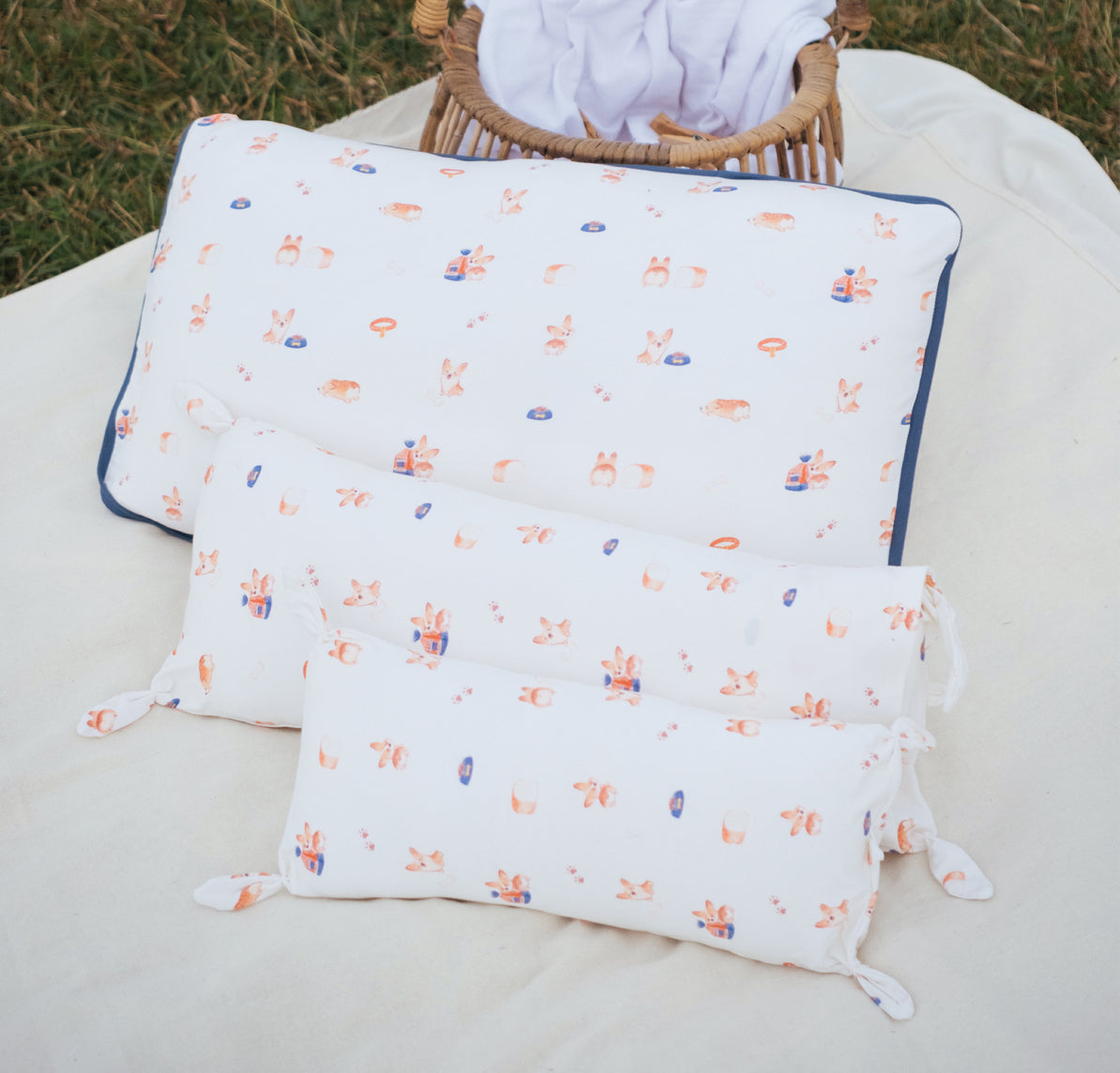 Lovey & Pillow - Corgi