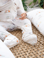 Load image into Gallery viewer, Bamboo Footie -Garden
