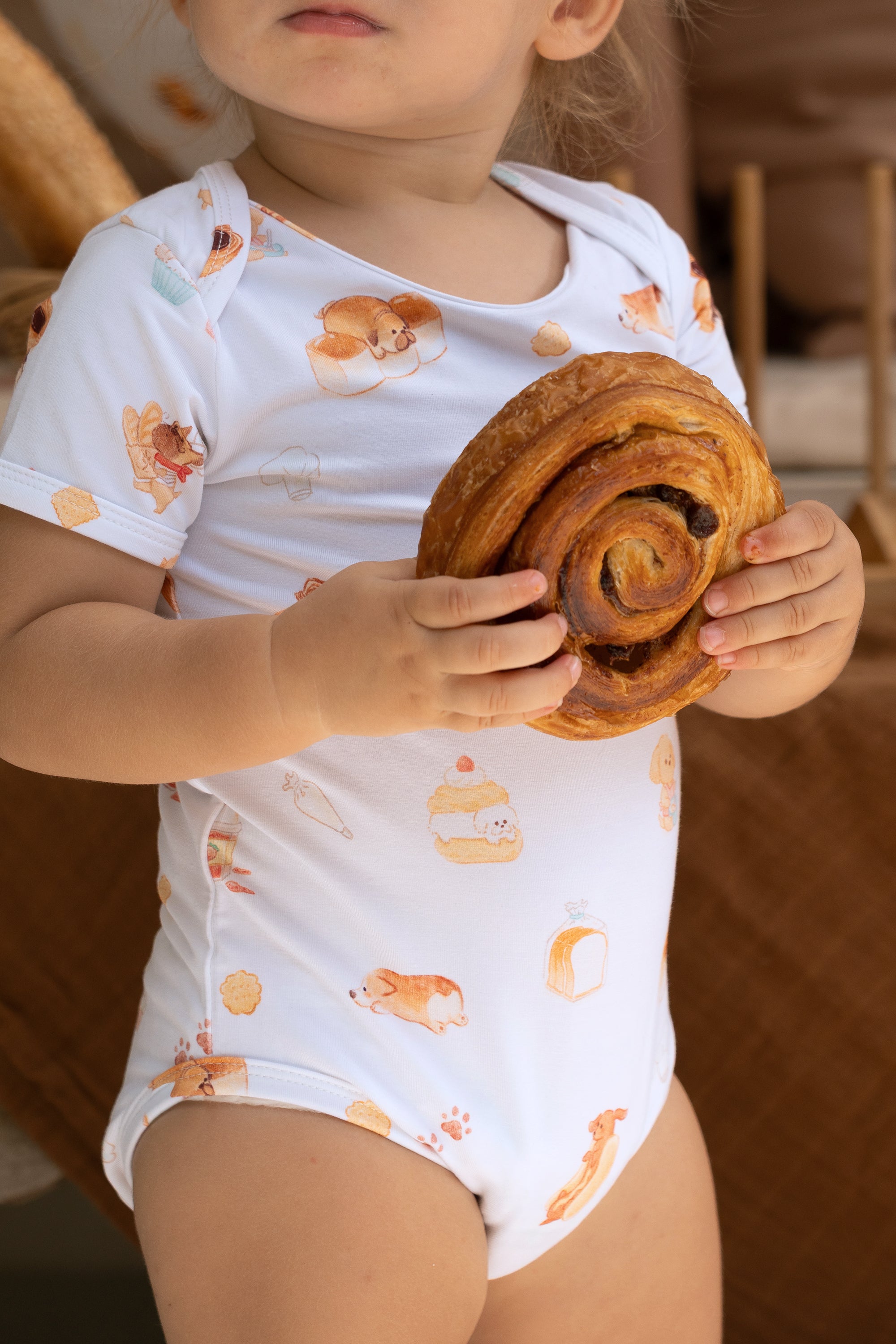 *PRE-ORDER* Bamboo Bodysuit Onesie - PAWtesserie