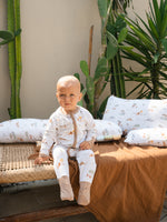 Load image into Gallery viewer, Bamboo Footie -Savanna
