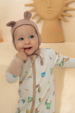 Load image into Gallery viewer, Bamboo Footie - Save Our Planet
