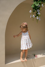 Load image into Gallery viewer, Sleeveless Bamboo Twirl Dress - Unicorn
