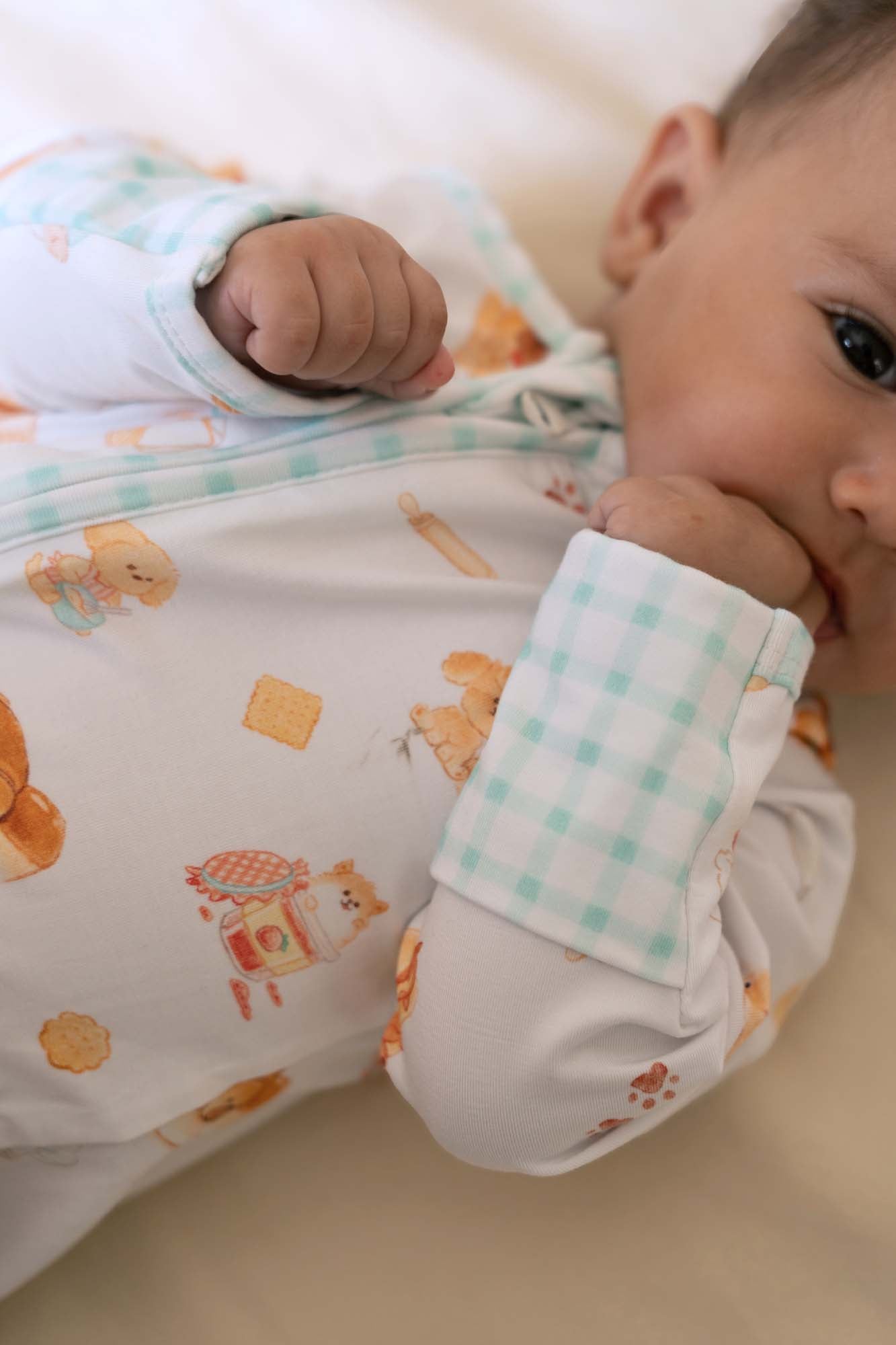 *PRE-ORDER* Bamboo Footie - PAWtesserie