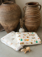 Load image into Gallery viewer, Bamboo Waterproof Bed Mat (With Wings) - Harvest
