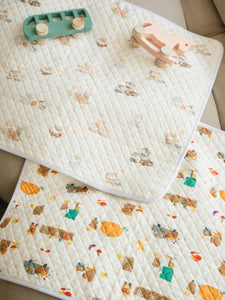 Bamboo Waterproof Bed Mat (Small) - Harvest
