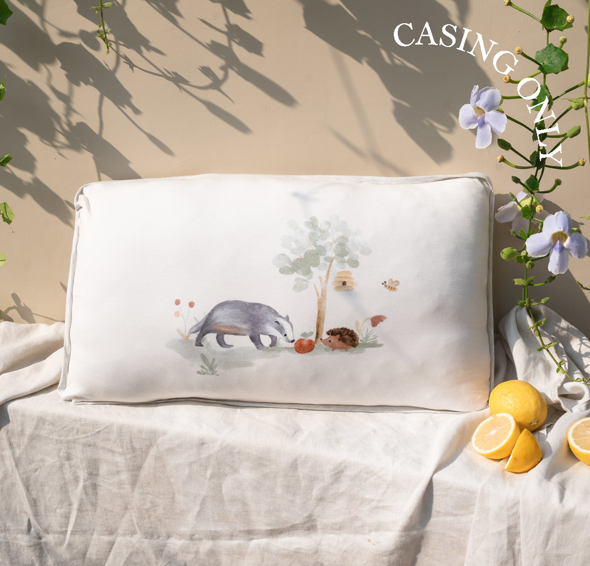 (Casing) Lovey & Pillow - Garden