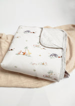Load image into Gallery viewer, Bamboo Quilt Blanket - Garden
