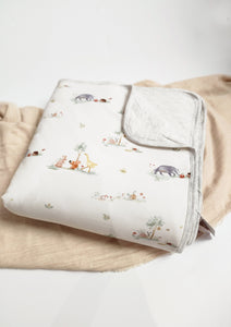 Bamboo Quilt Blanket - Garden