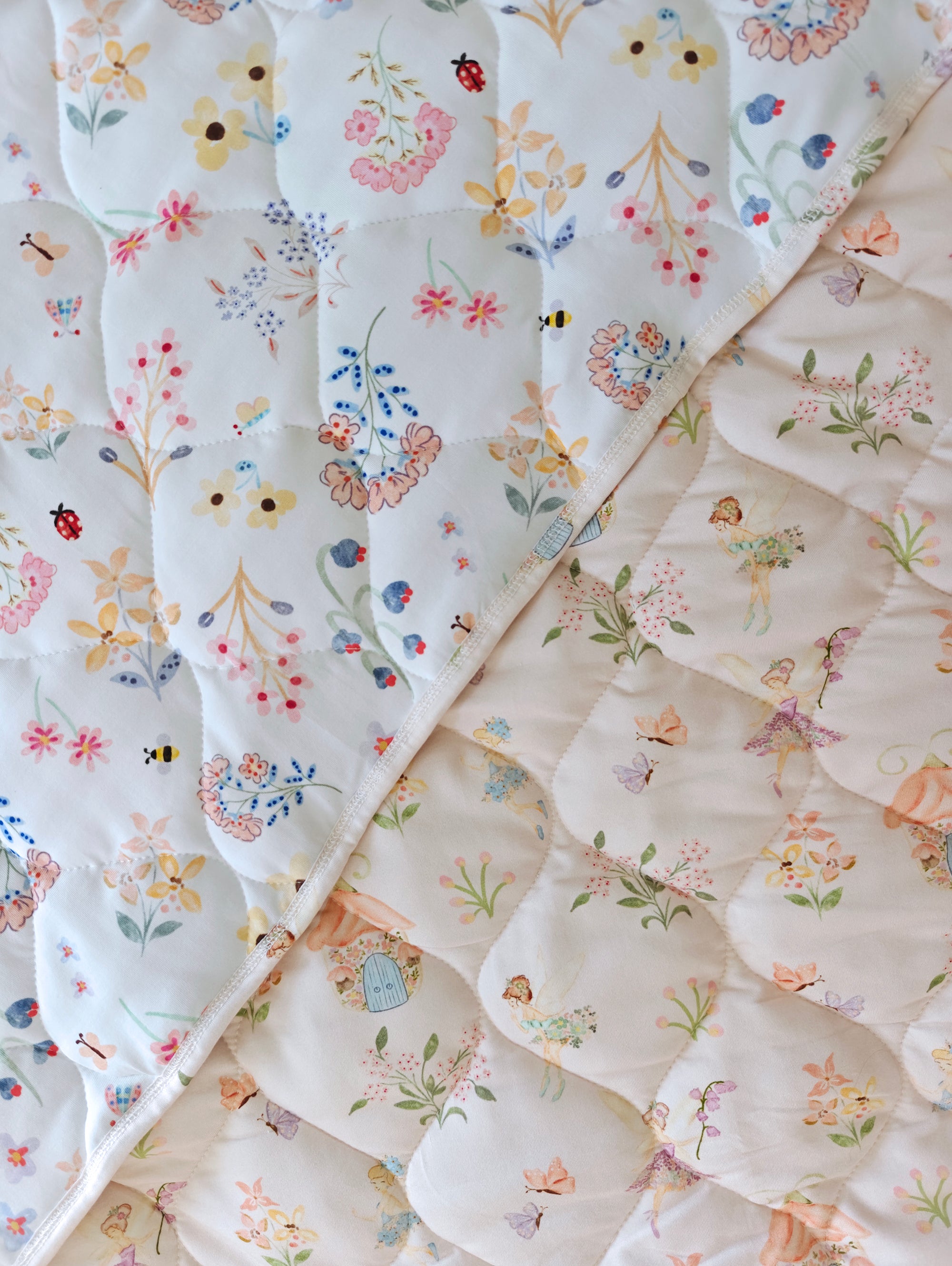 *PRE-ORDER* Bamboo Quilt Blanket - Fairy Bloom
