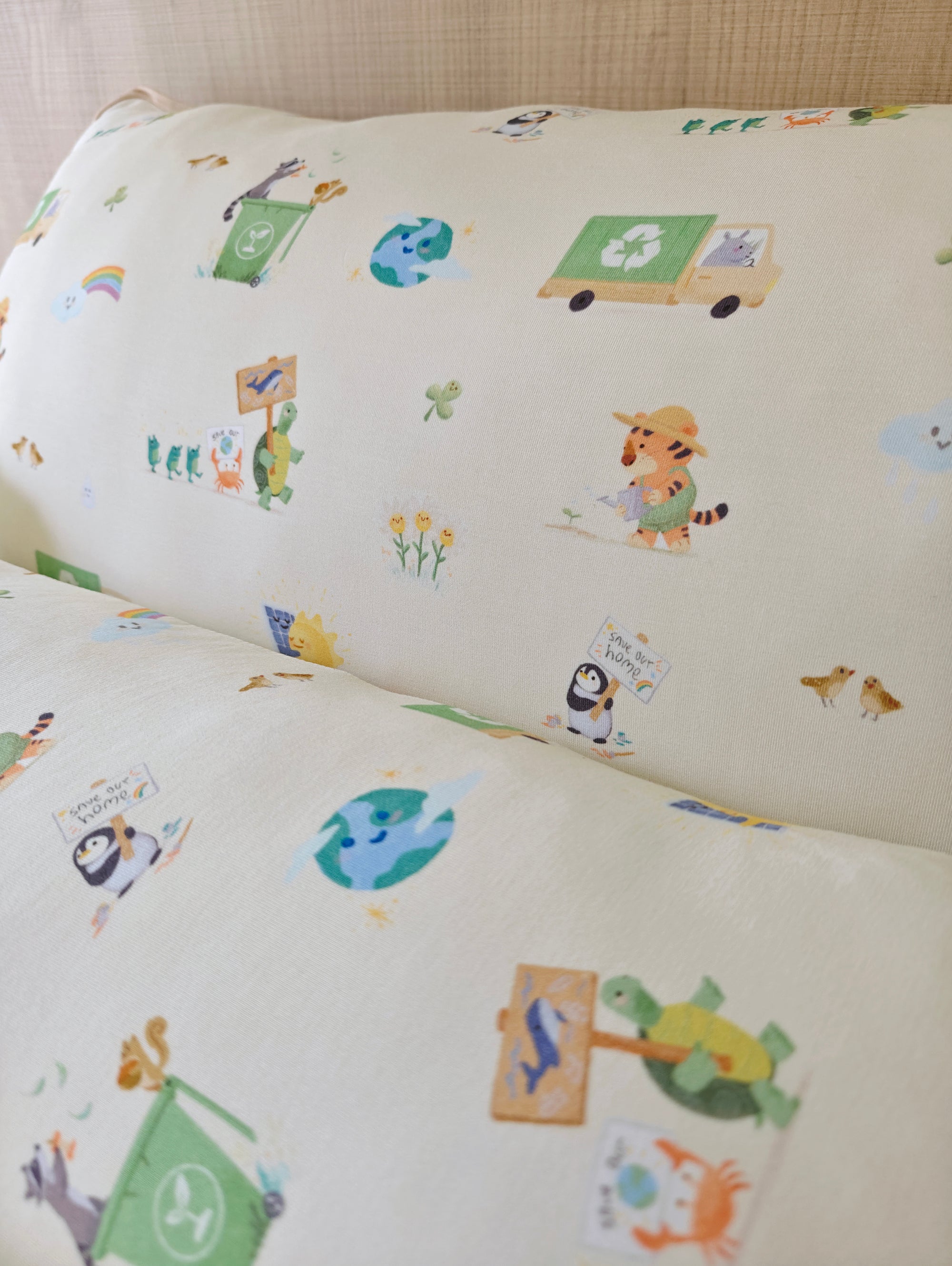 *PRE-ORDER*  Lovey & Pillow - Save Our Planet