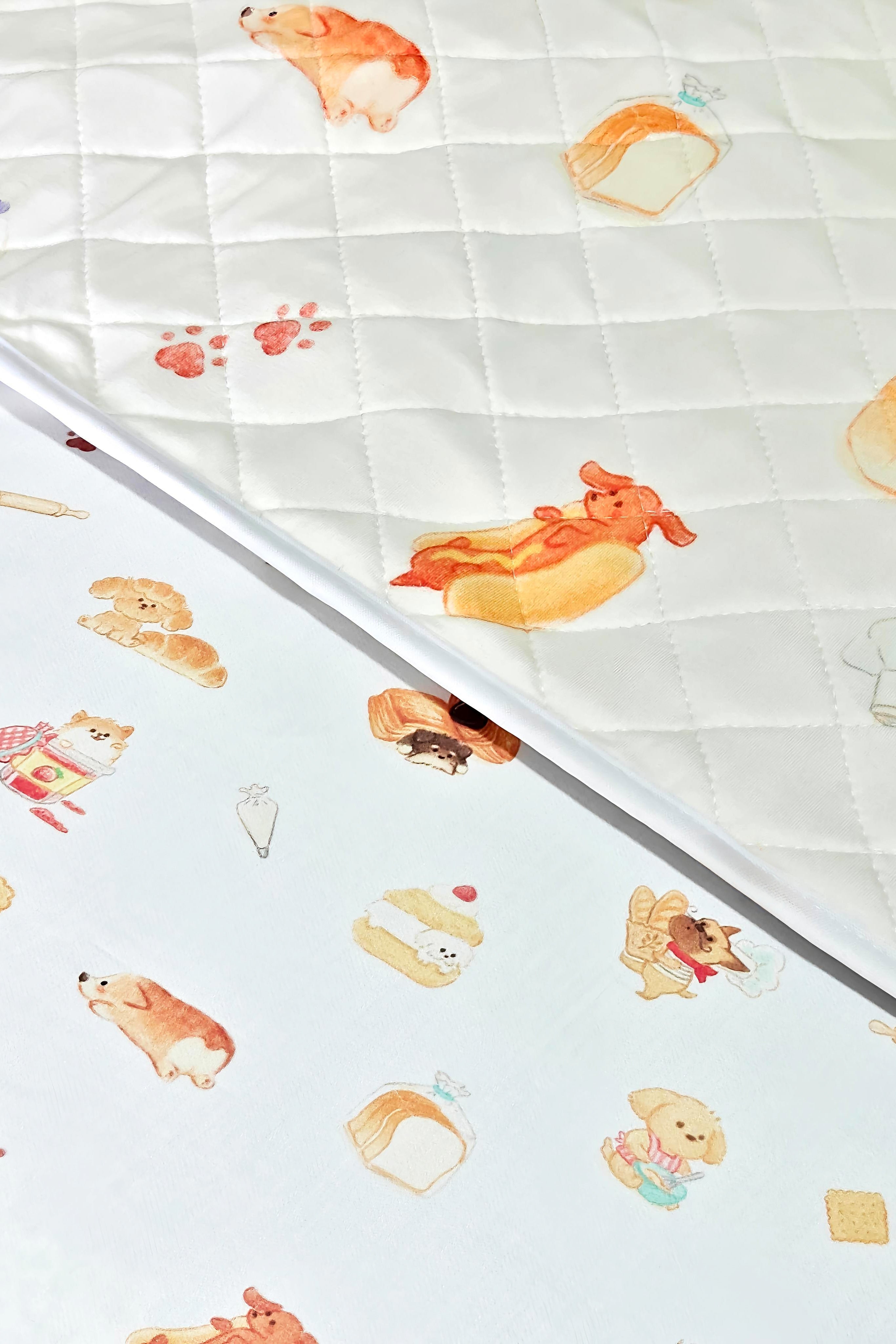 *PRE-ORDER* Modal Waterproof Bed Mat (With Wings) - PAWtesserie