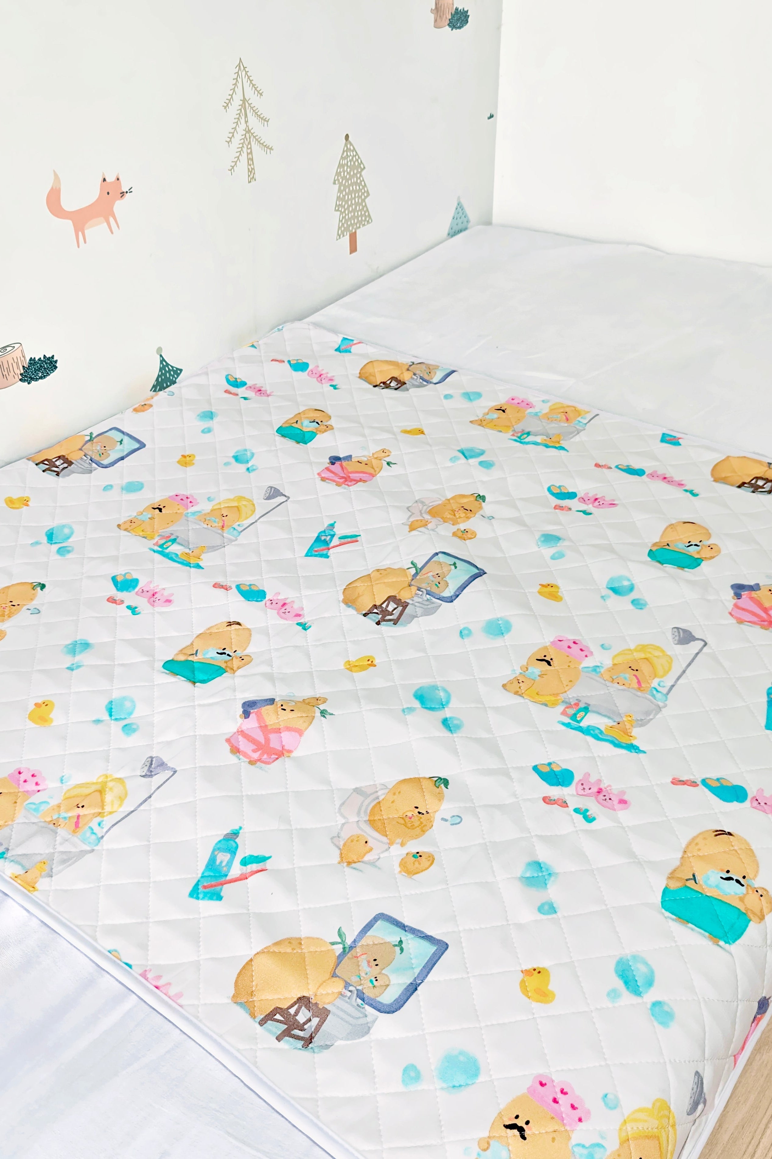 *PRE-ORDER* Modal Waterproof Bed Mat (With Wings) - 敢做Gandang V2