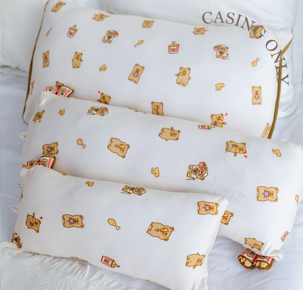 (Casing) Lovey & Pillow - Krispy Fried Chicken