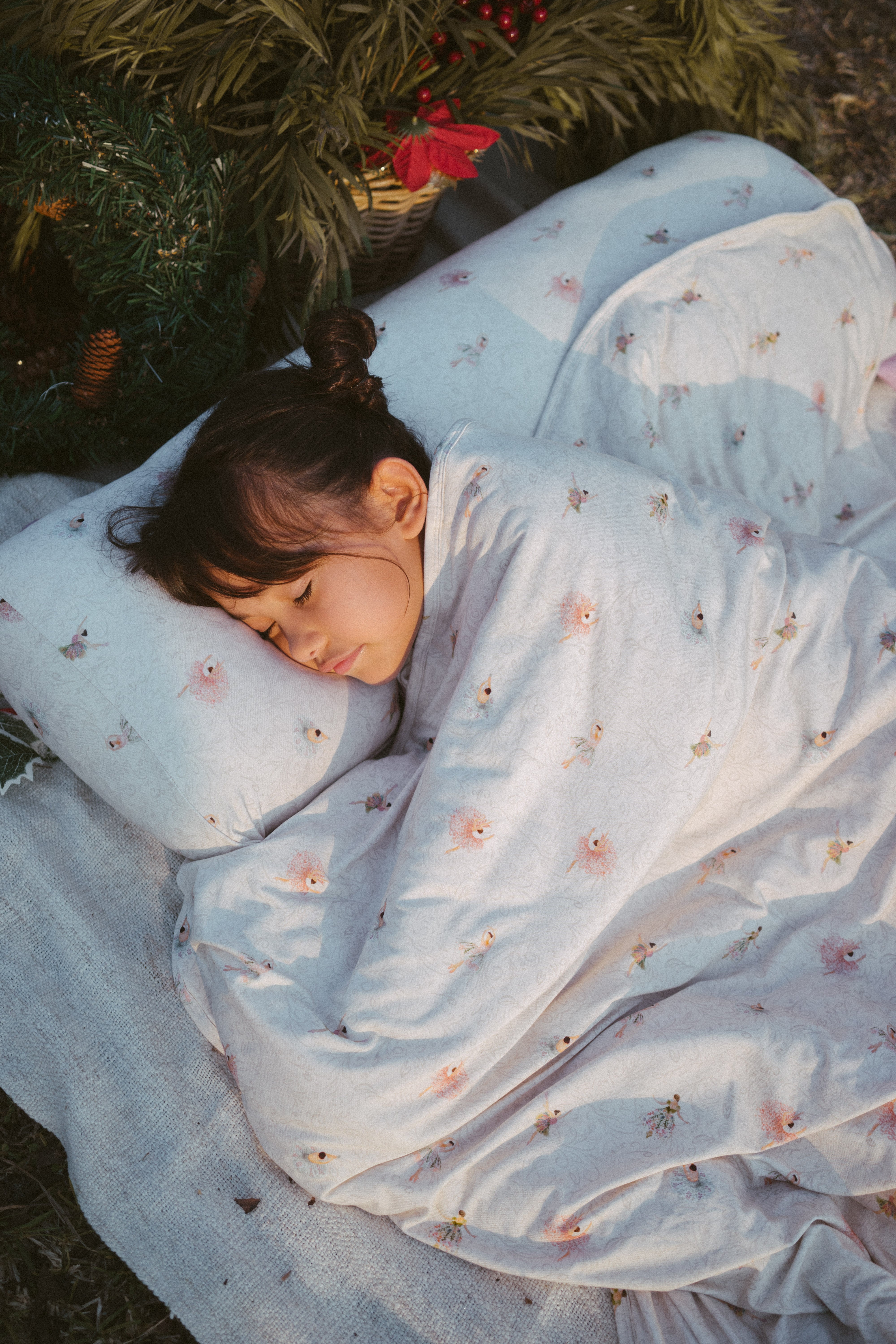 Bamboo Quilt Blanket - Ballerina