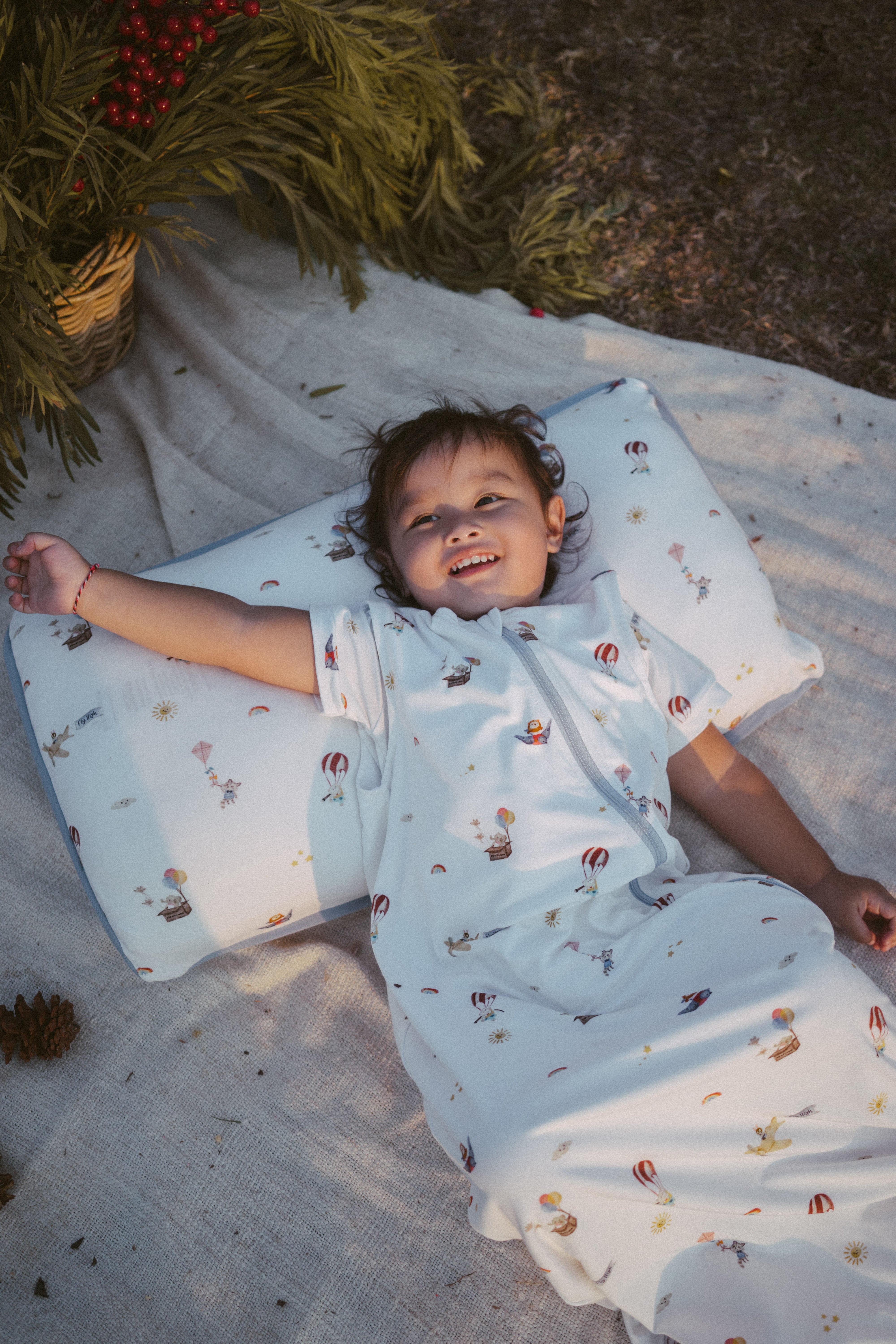 Toddler Head Pillow -Fly High