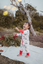 Load image into Gallery viewer, Bamboo Footie - New York
