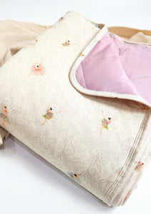 Bamboo Quilt Blanket - Ballerina