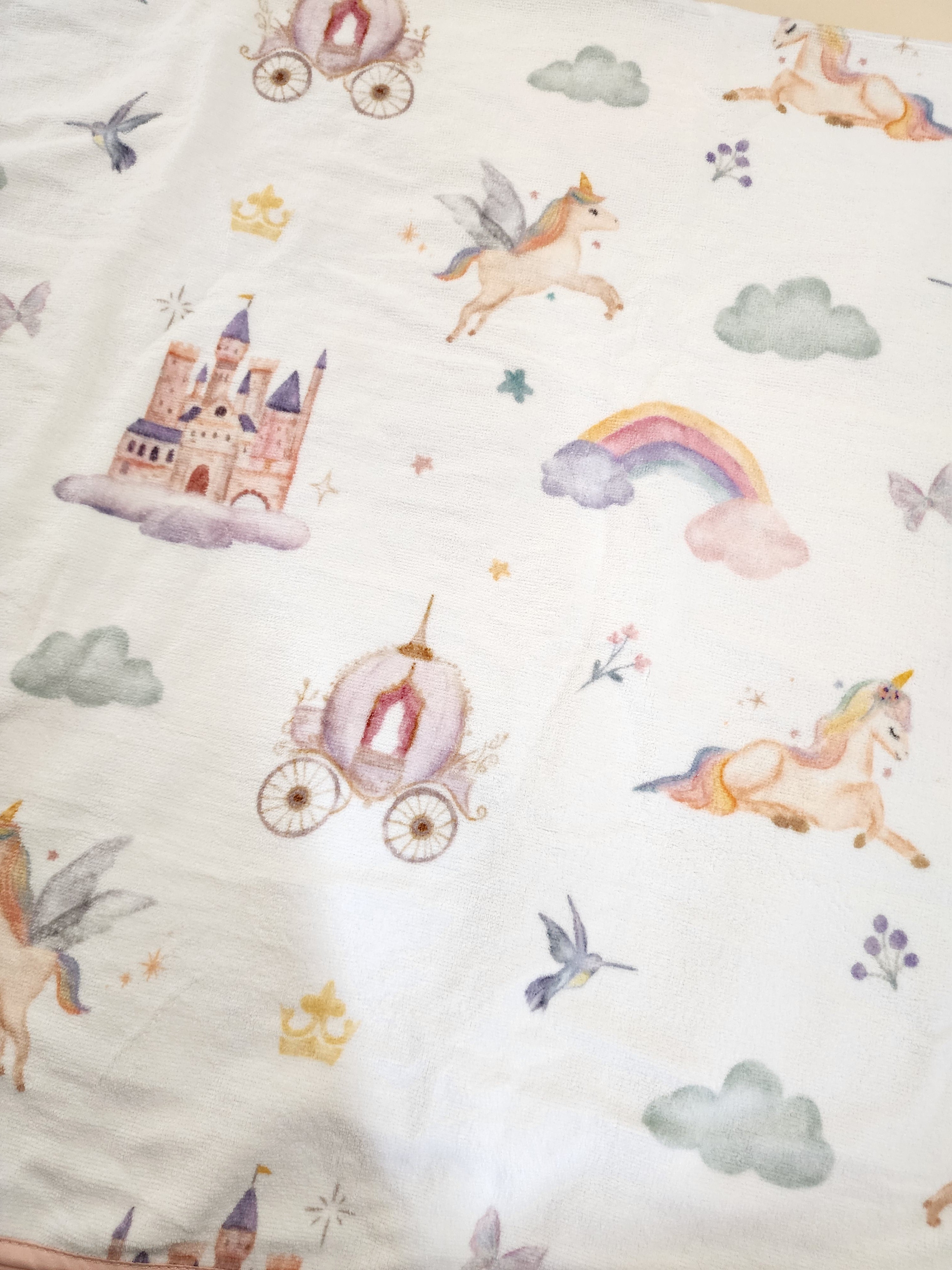 Organic Bath Towel - Unicorn