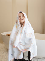 Load image into Gallery viewer, Organic Bath Towel - Unicorn
