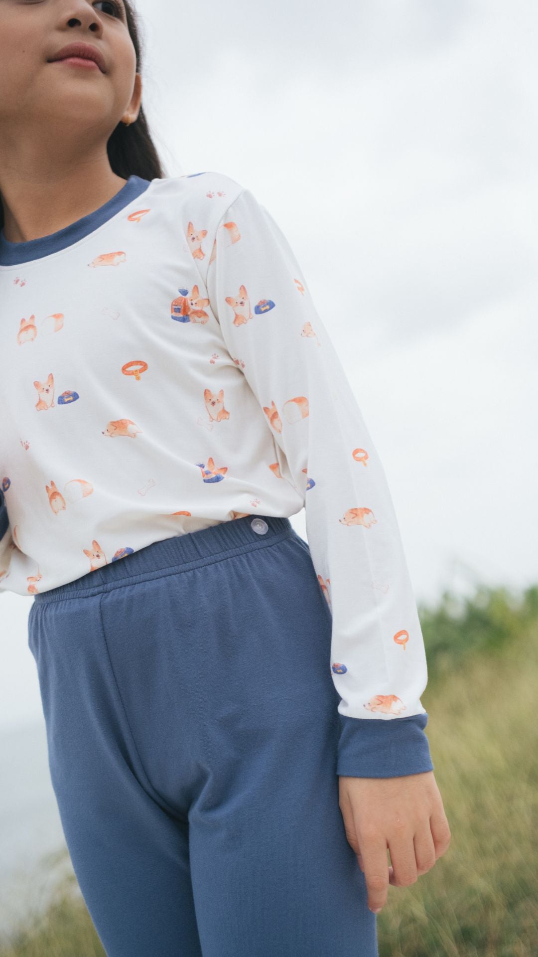 Toddler Pyjamas set - Corgi