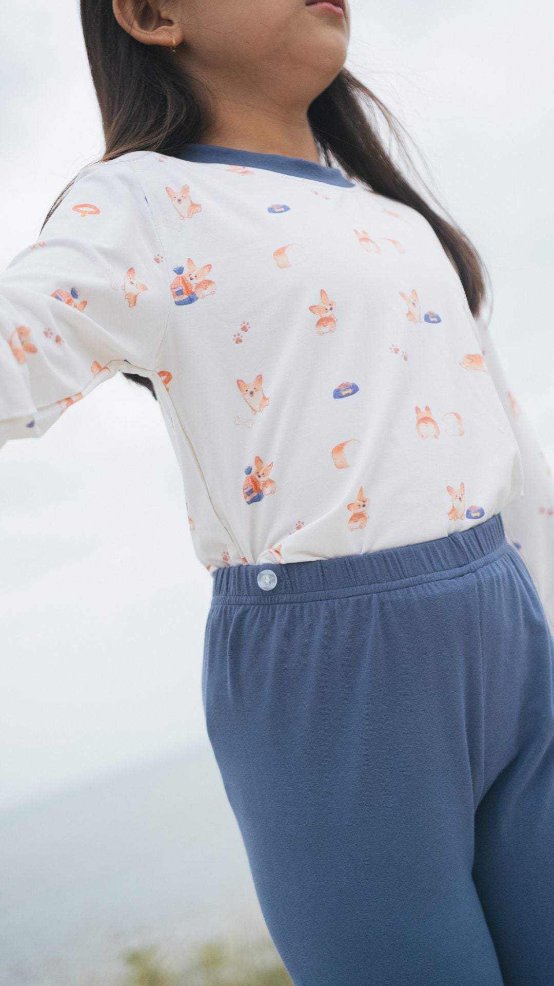 Toddler Pyjamas set - Corgi