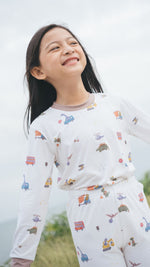 Load image into Gallery viewer, Toddler Pyjamas set - Dino Construction

