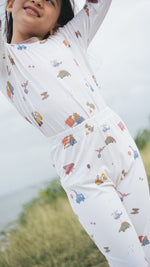 Load image into Gallery viewer, Toddler Pyjamas set - Dino Construction
