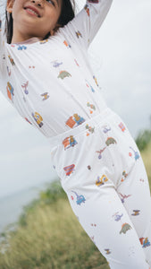 Toddler Pyjamas set - Dino Construction