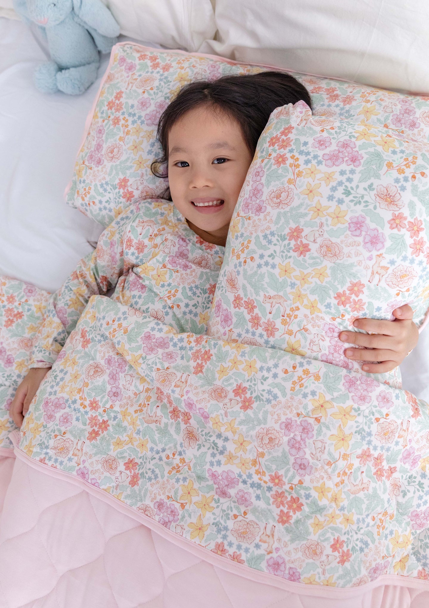 Bamboo Quilt Blanket - Foliage