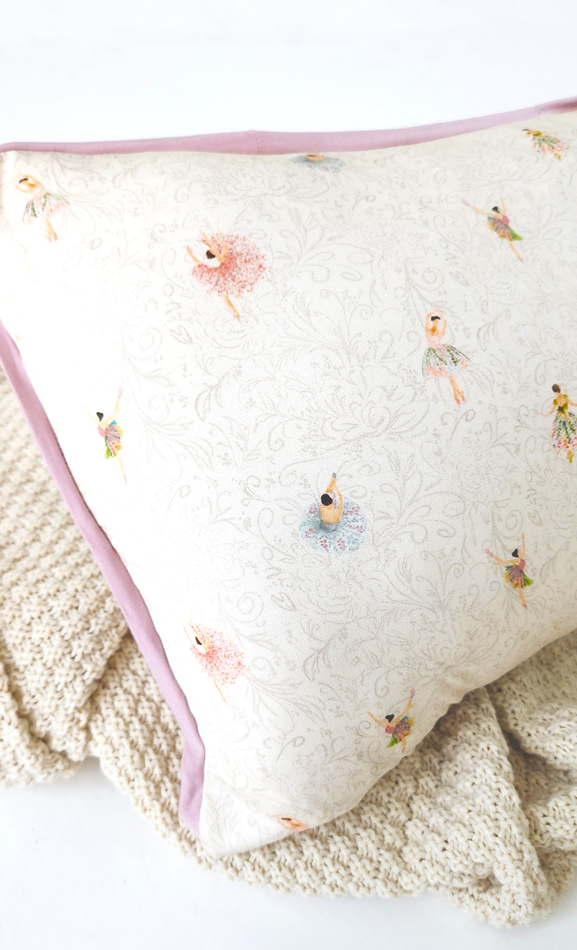 (Casing) Toddler Head Pillow - Ballerina