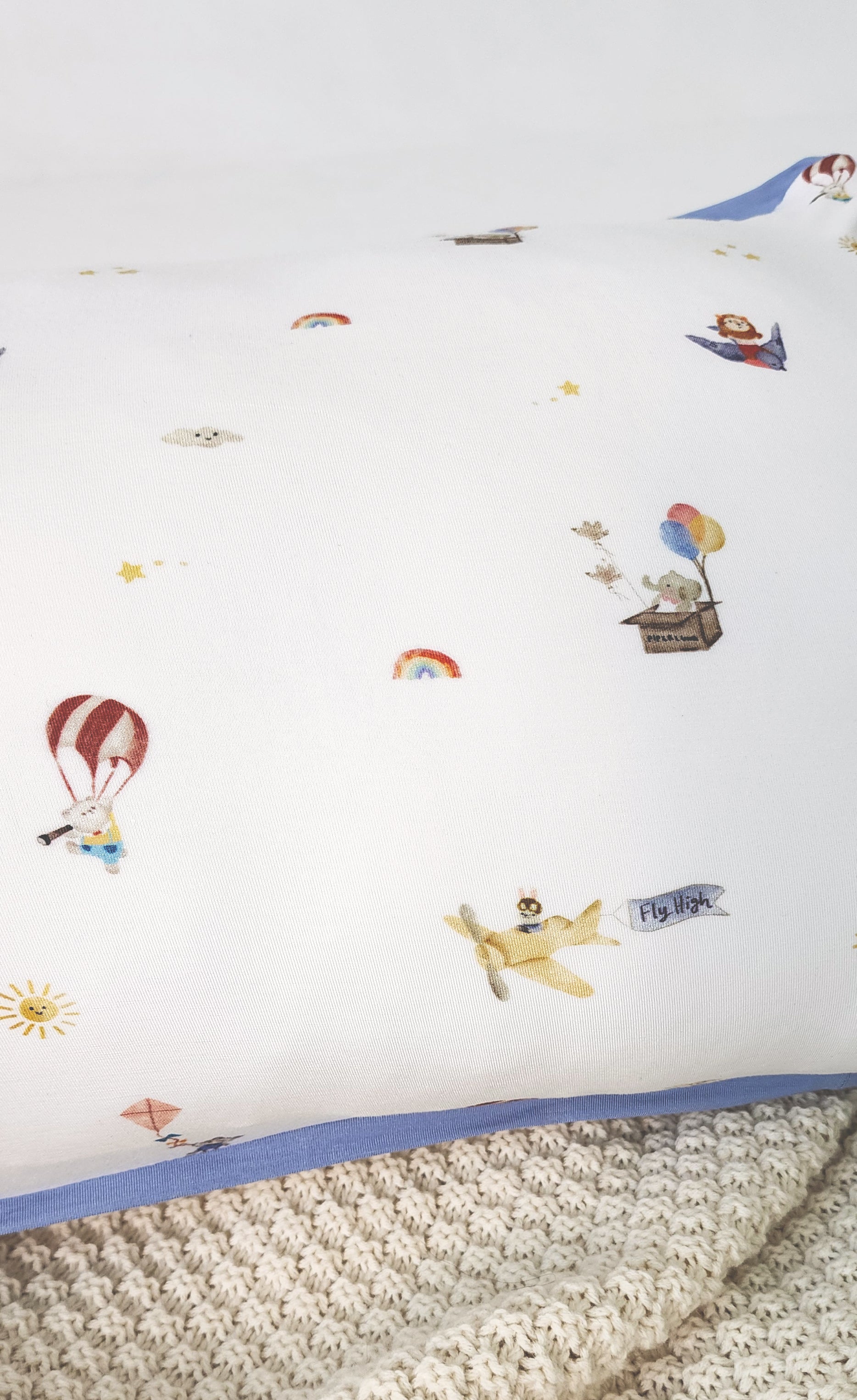 (Casing) Toddler Head Pillow - Fly High