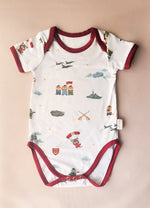 Load image into Gallery viewer, Bamboo Bodysuit Onesie - No Otter Place like Home

