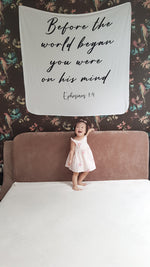 Load image into Gallery viewer, Bamboo Swaddle - EPH 1:4

