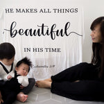 Load image into Gallery viewer, Bamboo Swaddle - ECC 3:11
