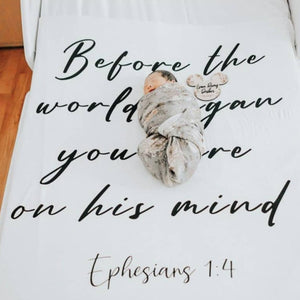 Bamboo Swaddle - EPH 1:4