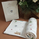 Load image into Gallery viewer, Bamboo Swaddle - Merlions At The Beach
