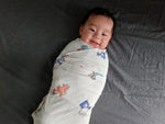 Load image into Gallery viewer, Bamboo Swaddle - Playground
