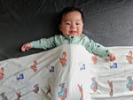 Load image into Gallery viewer, Bamboo Swaddle - Playground

