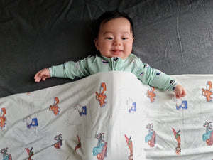 Bamboo Swaddle - Playground