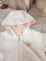 Load image into Gallery viewer, Organic Cotton Reversible Hoodie Jacket (Whimsical Forest)
