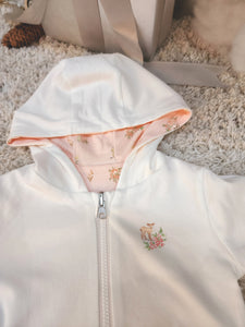 Organic Cotton Reversible Hoodie Jacket (Whimsical Forest)